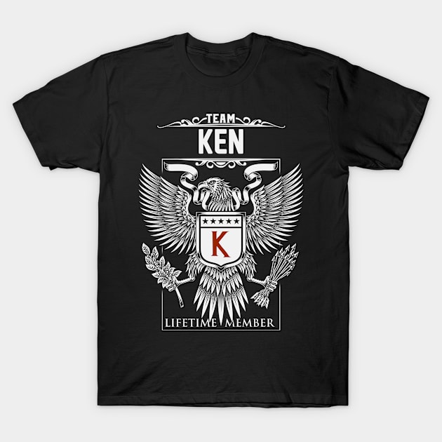 Team Ken Lifetime Member | Ken First Name, Ken Family Name, Ken Surname T-Shirt by WiseCookoPTvo